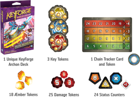 KeyForge: Worlds Collide (Deluxe Archon Deck)