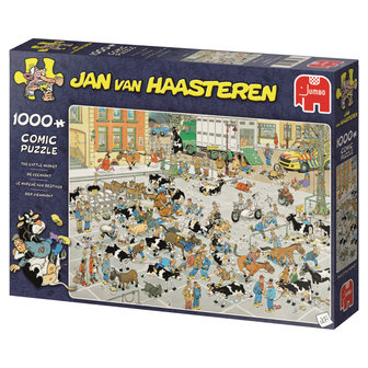 De Veemarkt - Jan van Haasteren Puzzel (1000)