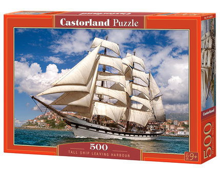 Tall Ship Leaving Harbour - Puzzel (500)