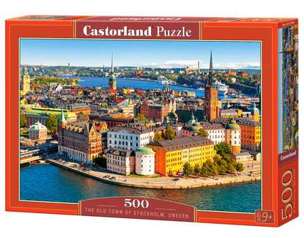 The Old Town of Stockholm, Sweden - Puzzel (500)