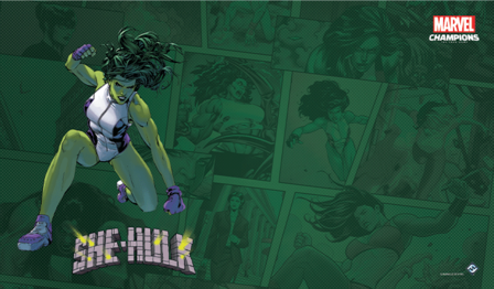 Marvel: Champions - She-Hulk Game Mat