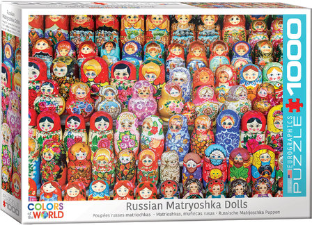 Russian Matryoshka Dolls - Puzzel (1000)