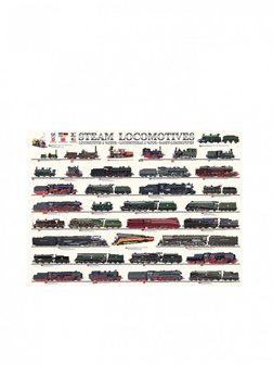 Steam Locomotives - Puzzel (1000)