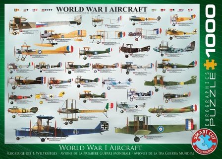 World War I Aircraft - Puzzel (1000)