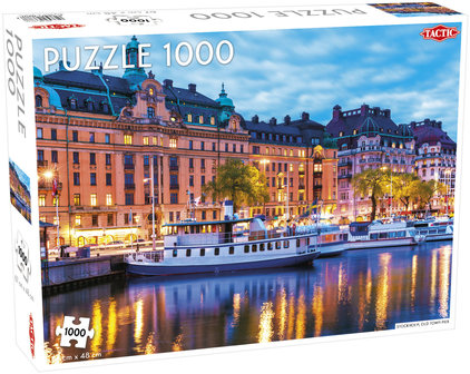 Stockholm, Old Town Pier - Puzzel (1000)