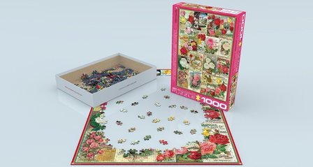 Roses Seed Catalogue Collection - Puzzel (1000)