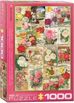 Roses Seed Catalogue Collection - Puzzel (1000)