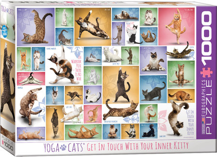 Yoga Cats - Puzzel (1000)