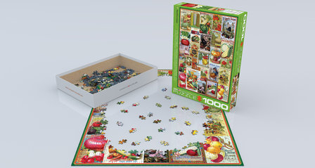 Vegetables Seed Catalogue Collection - Puzzel (1000)