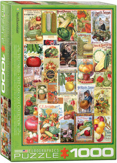 Vegetables Seed Catalogue Collection - Puzzel (1000)