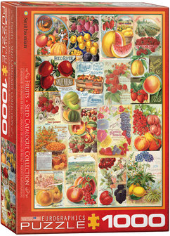 Fruits Seed Catalogue Collection - Puzzel (1000)