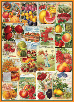 Fruits Seed Catalogue Collection - Puzzel (1000)