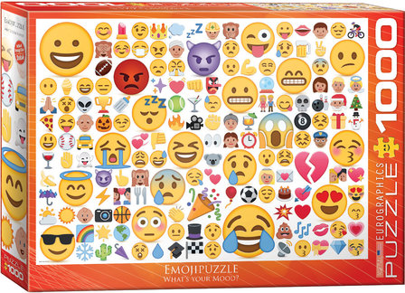 Emojipuzzle: What&#039;s your Mood? - Puzzel (1000)