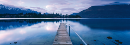 Lake Wakatipu, New Zealand - Panorama Puzzel (1000)