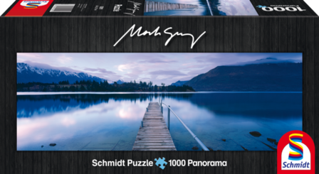 Lake Wakatipu, New Zealand - Panorama Puzzel (1000)