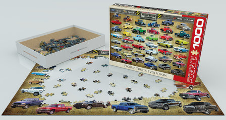 Pickup Truck Evolution - Puzzel (1000)