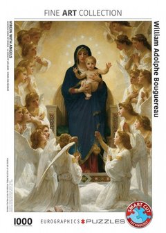 Virgin with Angels, William Adolphe Bouguereau - Puzzel (1000)