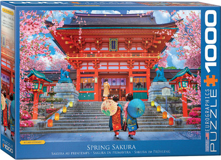 Spring Sakura - Puzzel (1000)