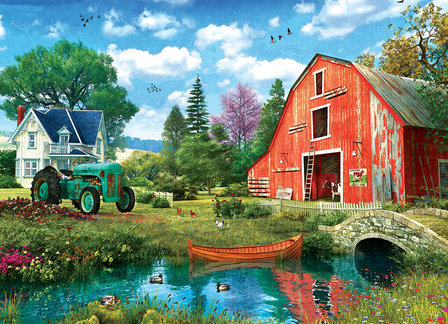 The Red Barn - Puzzel (1000)