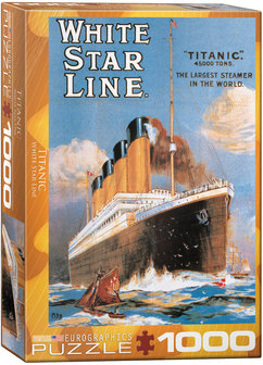 Titanic: White Star Line - Puzzel (1000)