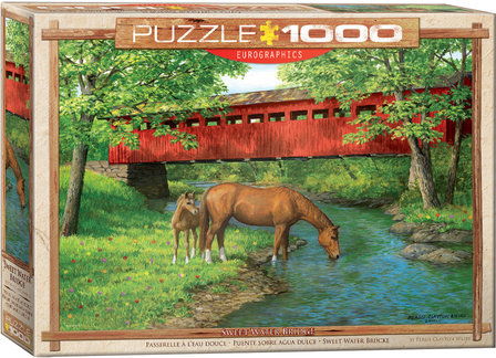 Sweet Water Bridge - Puzzel (1000)