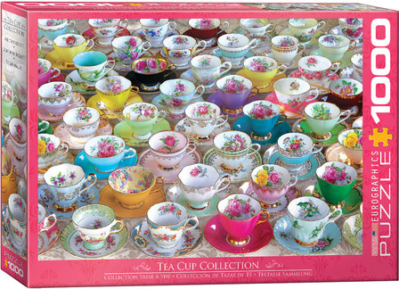 Tea Cup Collection - Puzzel (1000)