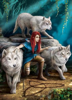 Wolves Family, Anne Stokes - Puzzel (1000)