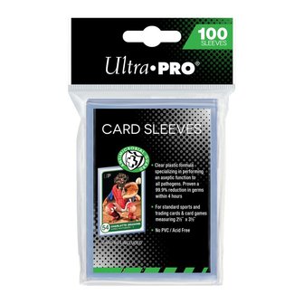 Ultra Pro Antimicrobial Card Sleeves: Standard (63,5x89mm) - 100