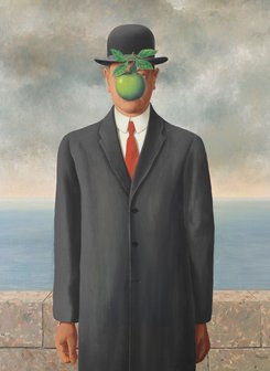 The Son of Man, Ren&eacute; Margritte - Puzzel (1000)