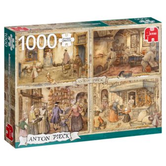 Anton Pieck: Bakkers uit de 19e eeuw - Puzzel (1000)