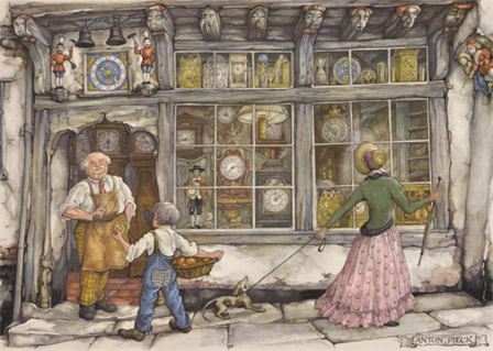 Anton Pieck: De Klokkenwinkel - Puzzel (1000)