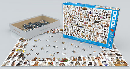 The World of Dogs - Puzzel (1000)