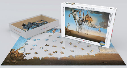 The Temptation of St. Anthony, Salvador Dali - Puzzel (1000)