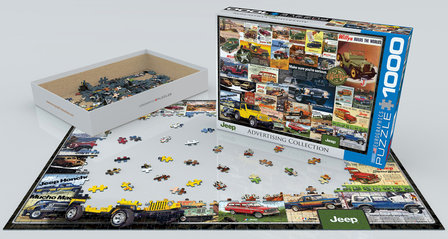 Jeep Advertising Collection - Puzzel (1000)