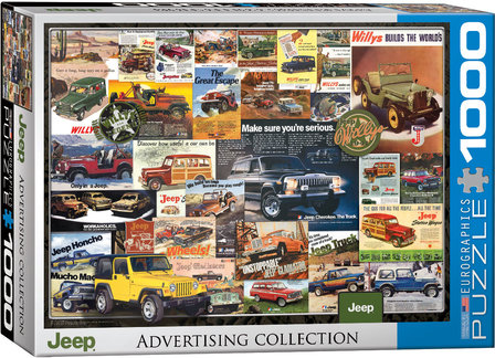 Jeep Advertising Collection - Puzzel (1000)