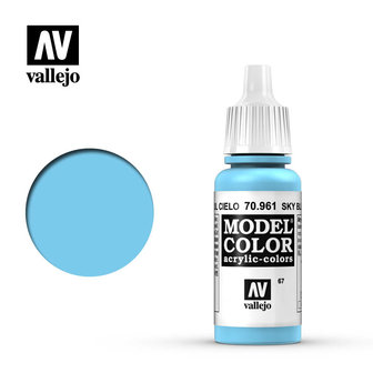 Model Color: Sky Blue (Vallejo)