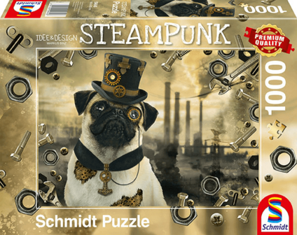 Steampunk Hond - Puzzel (1000)