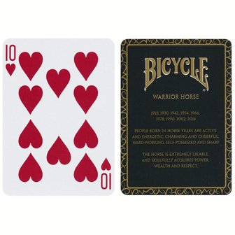 Playing Cards: Warrior Horse (Bicycle)