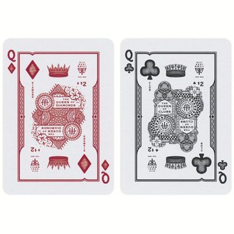 Playing Cards: High Victorian Red (Bicycle)