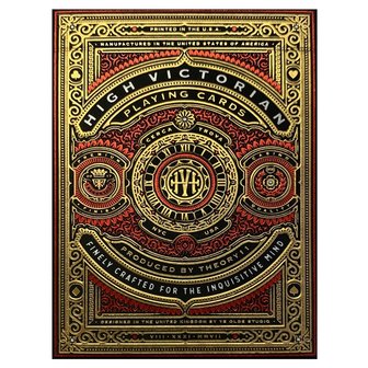 Playing Cards: High Victorian Red (Bicycle)