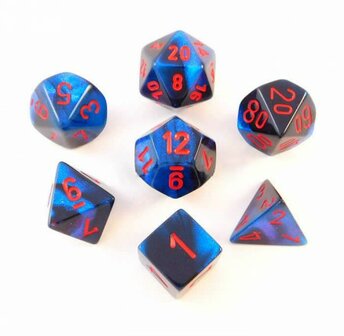 Gemini Black-Starlight/Red Polydice (7)