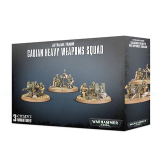 Warhammer 40,000 - Cadian Heavy Weapon Squad