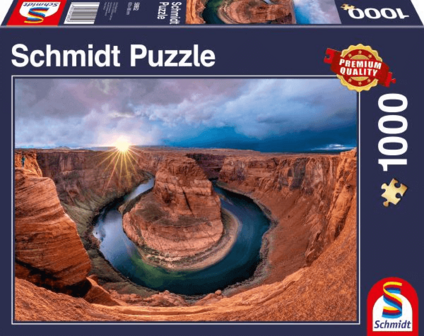 Glen Canyon, Horseshoe Bend, Colorado River - Puzzel (1000)