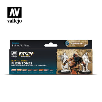 Fleshtones (Vallejo &amp; Wizkids Premium Paints)