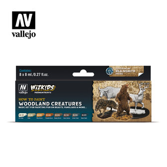 Woodland Creatures (Vallejo &amp; Wizkids Premium Paints)