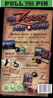 The Zorro Dice Game