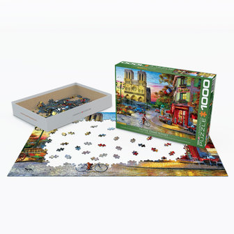 Notre Dame Sunset - Puzzel (1000)