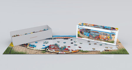 Kombination - Panorama Puzzel (1000)