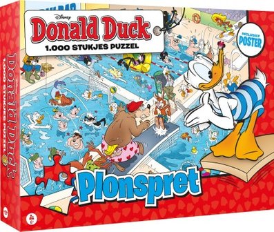 Donald Duck 5: Plonspret - Puzzel (1000)