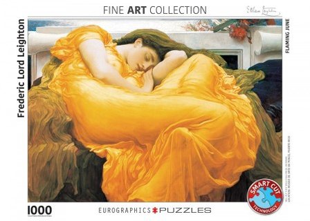 Flaming June, Edmund Blair Leighton - Puzzel (1000)